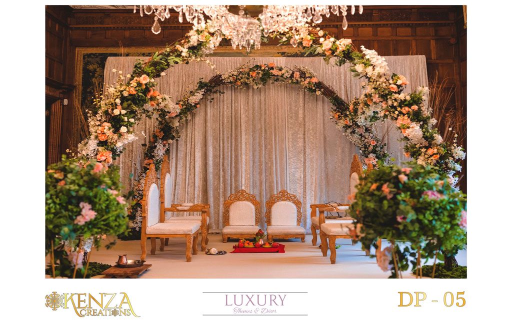 The Mandap Is The Point Of Focus For An Indian Wedding