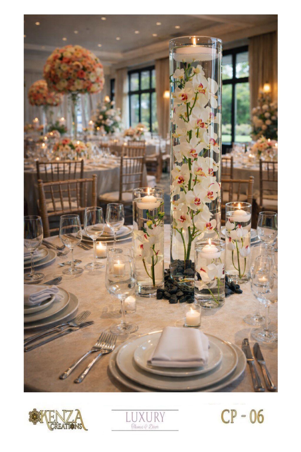 A Few Ideas For Wedding Table Centrepieces