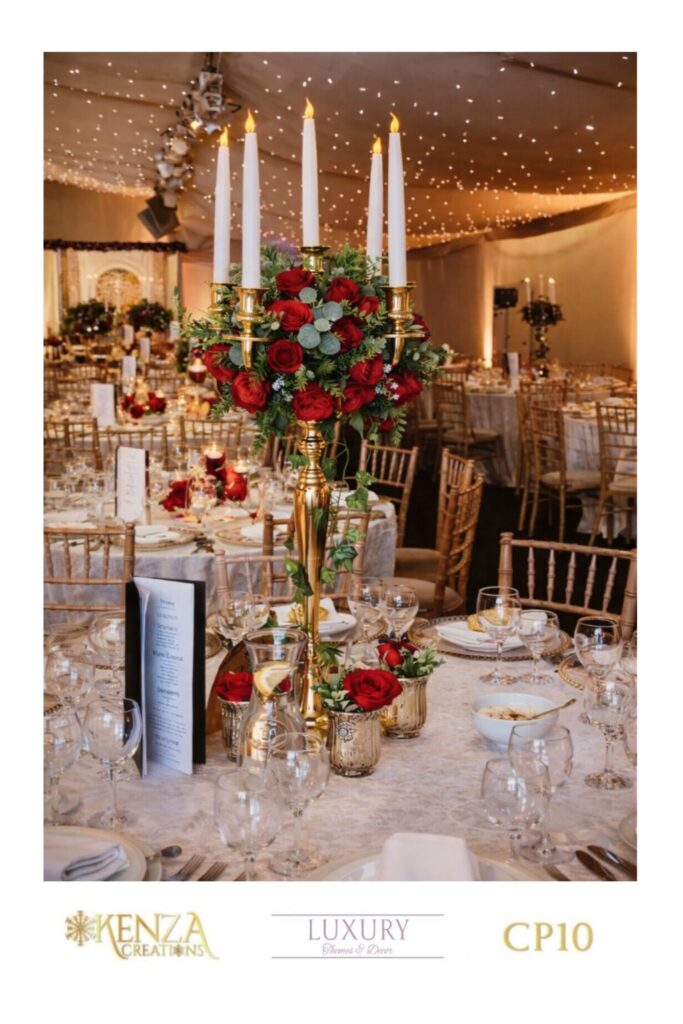 Wedding centrepieces